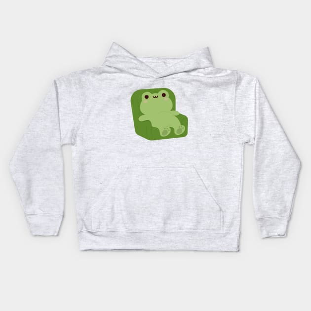 Frog Kids Hoodie by theladyernestember